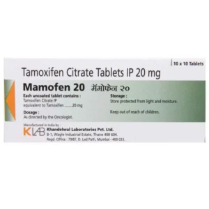 Nolvadex (Tamoxifen) 30 x 20mg tabs