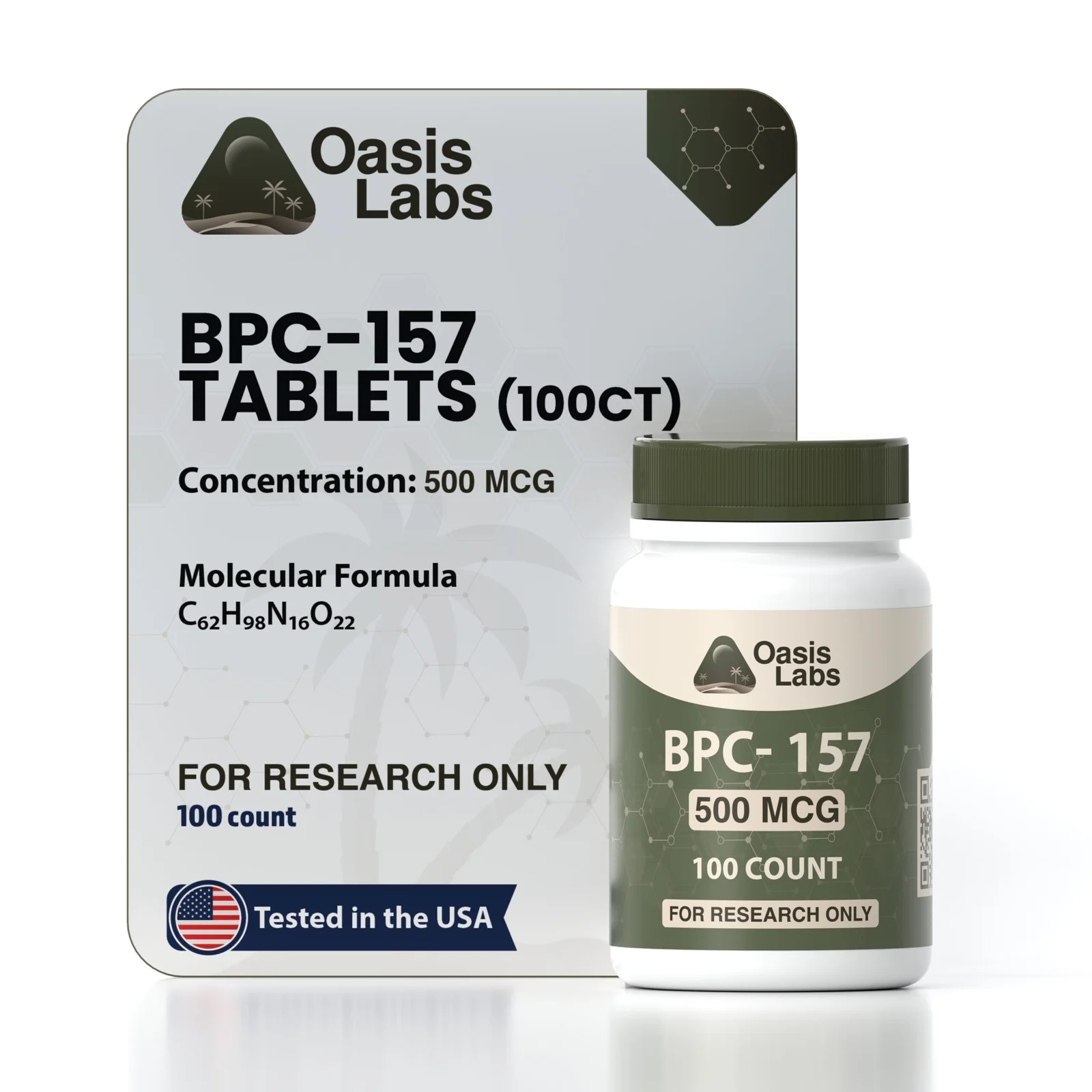 BPC-157 500mcg Tablets (100ct)